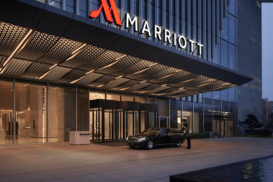 Residential complex under the auspices of the renowned hotel brand Marriott